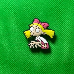 🌼 (5/$10 or 10/$15) NEW “90’s Hey Arnold” Helga Fun Croc Shoe Charm Collection